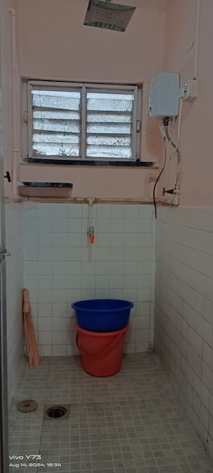 Bathroom in 1 BHK Apartment at Kamal Pushpa, Bandra West – for Rent