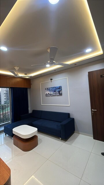 Living Room in 2 BHK Apartment at Adani Aster Neo, Shantigram – for Rent