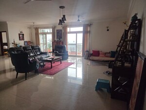 Living Room in 4 BHK Apartment at Prestige Shantiniketan, Whitefield – for Rent