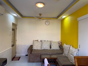 Living Room in 3 BHK Apartment at Sheth Vasant Pride, Kandivali East – for Sale
