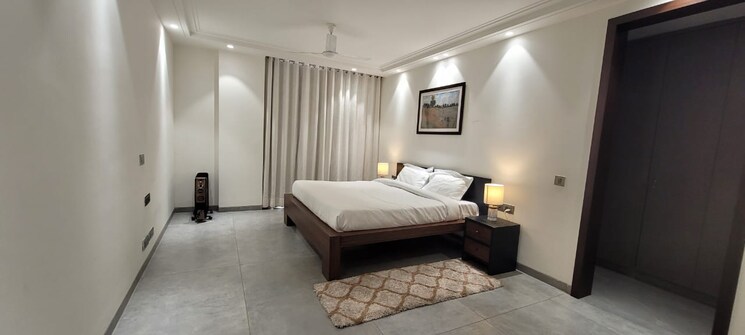 Bedroom, pamposh enclave 3 Bedroom 250 Sq.Yd. Builder Floor In Pamposh Enclave Delhi 9661004