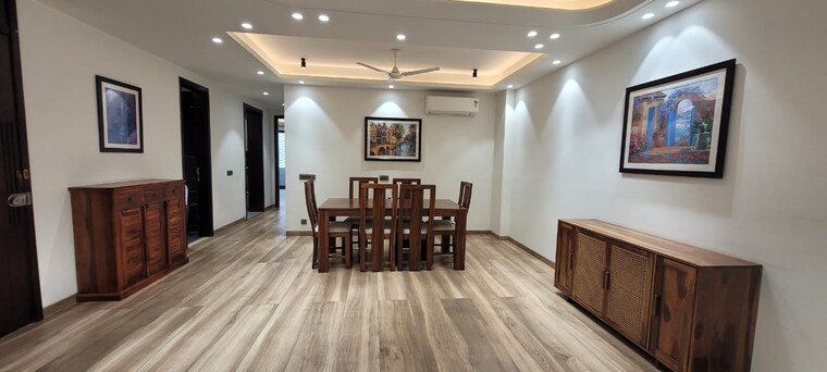Living Room, pamposh enclave 3 Bedroom 250 Sq.Yd. Builder Floor In Pamposh Enclave Delhi 9661004