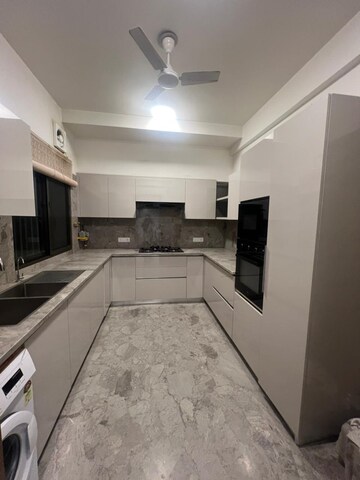 Kitchen in 4 BHK Builder Floor at Kailash Colony – for Rent