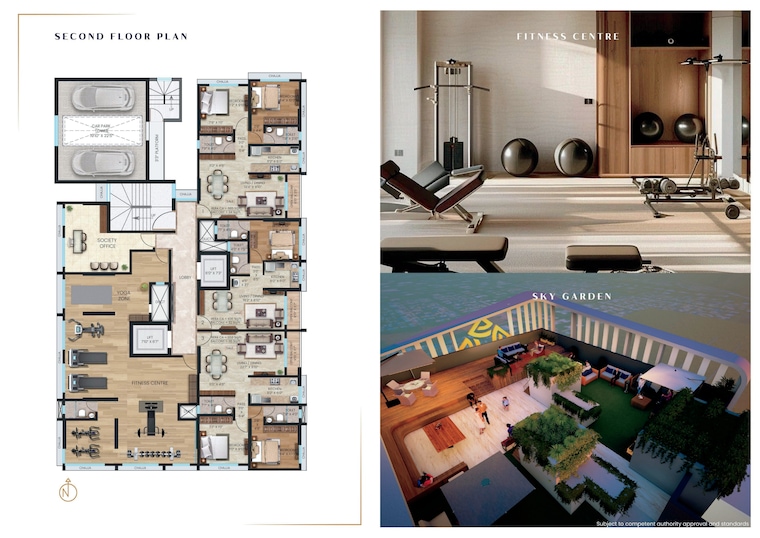 Master Plan, charkop sector 5 3 Bedroom 876 Sq.Ft. Apartment In Charkop Sector 5 Mumbai 9661056