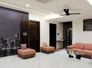 Living Room in 4 BHK Villa at Manchirevula – for Sale