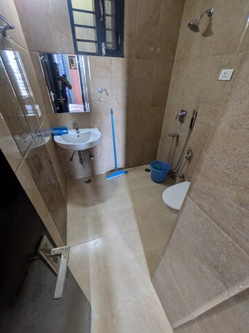 Bathroom in 3 BHK Builder Floor at Sector 23a – for Rent