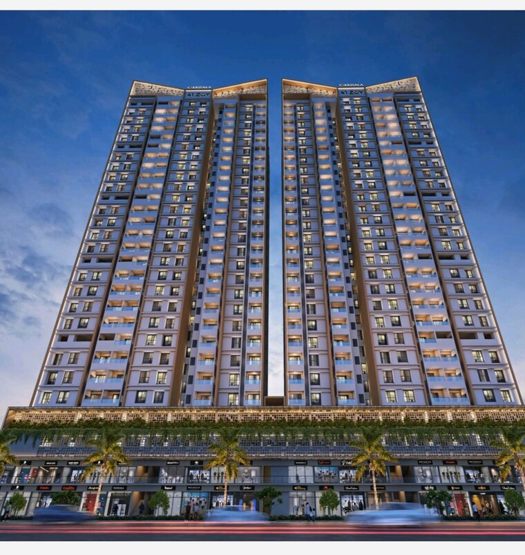 Exterior View, krisala-41-zoy 3 Bedroom 817 Sq.Ft. Apartment In Hinjewadi Pune 9661094
