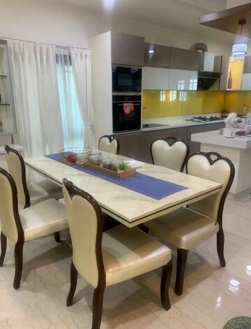 Team Area in 4 BHK Villa at Rajapushpa Open Skies, Kokapet – for Rent