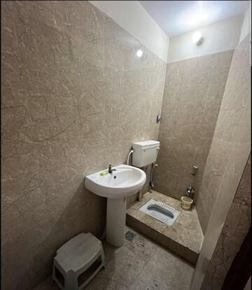 Bathroom in 3 BHK Apartment at Amna Rolex Estate, Faizabad Road – for Rent