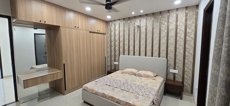 Bedroom, pir machalla 4 Bedroom 1450 Sq.Ft. Villa In Pir Machalla Zirakpur 9661178