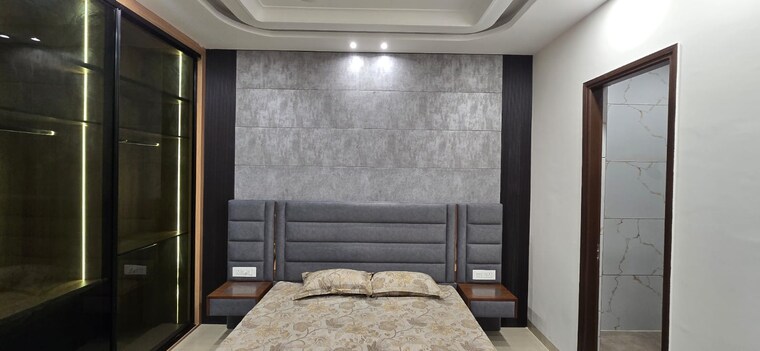 Bedroom, pir machalla 4 Bedroom 1450 Sq.Ft. Villa In Pir Machalla Zirakpur 9661178