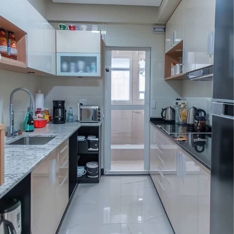 Kitchen, paras-tierea 3 Bedroom 1285 Sq.Ft. Apartment In Sector 137 Noida 9661206