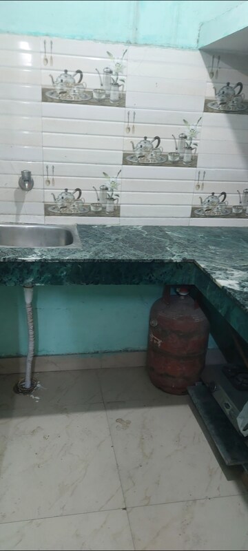 Kitchen in 1 RK Apartment at Sarita Vihar Pocket-C RWA, Sarita Vihar – for Rent