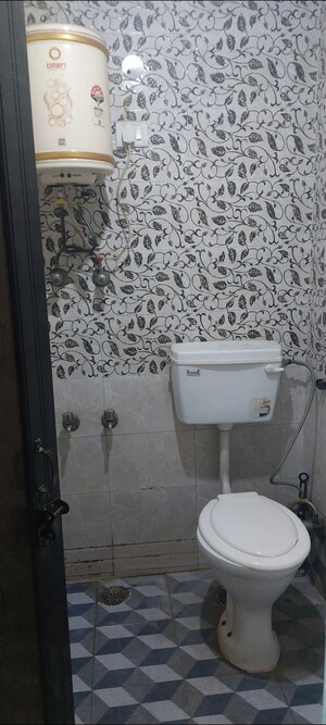Bathroom in 1 RK Apartment at Sarita Vihar Pocket-C RWA, Sarita Vihar – for Rent
