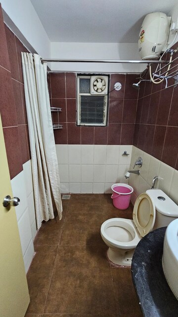 Bathroom in 3 BHK Apartment at The Parkland, Balewadi – for Rent