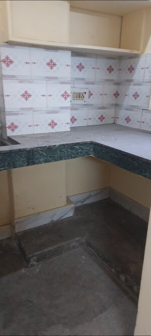 Kitchen in 1 RK Apartment at Aadharshila Apartment, Sarita Vihar – for Rent