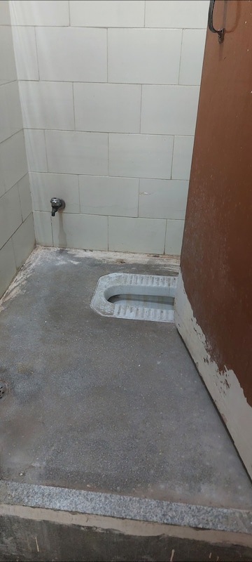 Bathroom in 1 RK Apartment at Aadharshila Apartment, Sarita Vihar – for Rent