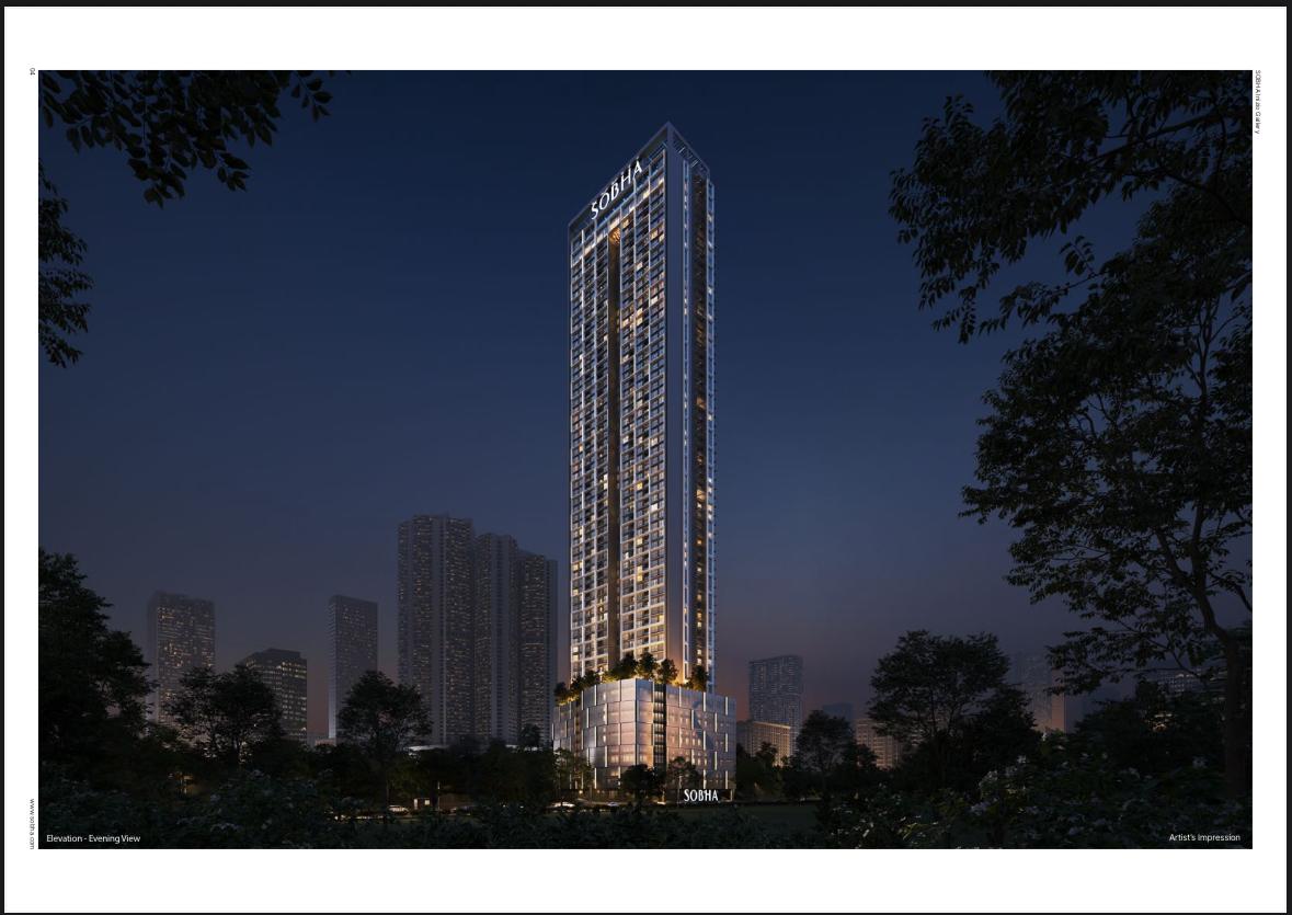 2 BHK Apartment For Sale in Sobha Inizio