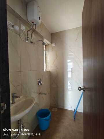 Bathroom in 1 BHK Apartment at Raunak Bliss, Ghodbunder Road – for Rent
