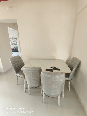 Dining area in 1 BHK Apartment at Raunak Bliss, Ghodbunder Road – for Rent
