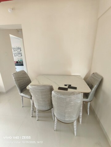 Dining area in 1 BHK Apartment at Raunak Bliss, Ghodbunder Road – for Rent