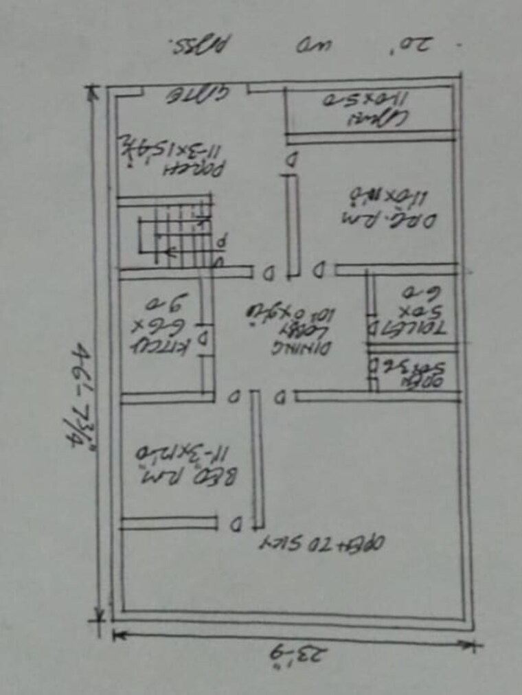 Map Location, uttardhauna 2 Bedroom 1100 Sq.Ft. Independent House In Uttardhauna Lucknow 9661357