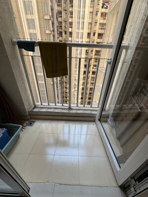 Balcony in 1 BHK Apartment at Lodha Amara, Kolshet Road – for Rent