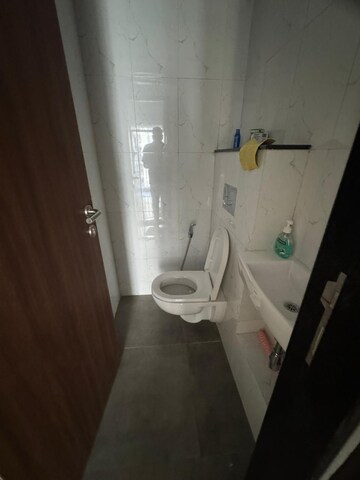 Bathroom in 1 BHK Apartment at Lodha Amara, Kolshet Road – for Rent