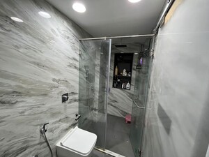 Bathroom in 3 BHK Apartment at Parinee Anand Villa, Santacruz West – for Sale