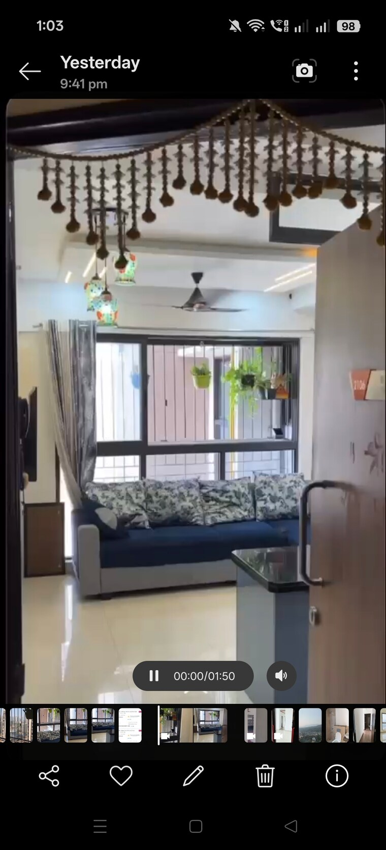 Bedroom, lodha-crown-kolshet 1 Bedroom 317 Sq.Ft. Apartment In Kolshet Road Thane 9661370