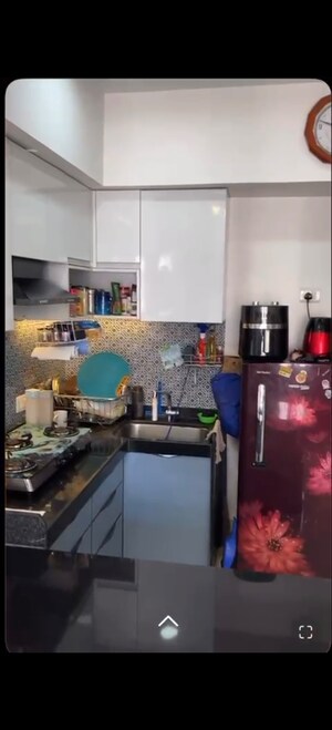 Kitchen in 1 BHK Apartment at Lodha Crown Kolshet, Kolshet Road – for Sale