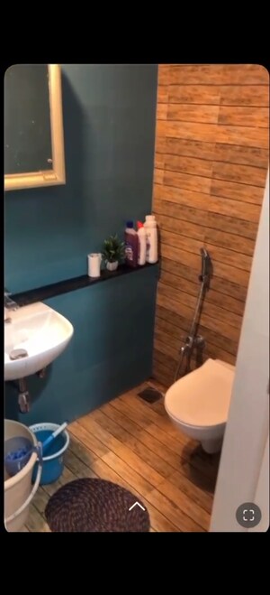 Bathroom in 1 BHK Apartment at Lodha Crown Kolshet, Kolshet Road – for Sale