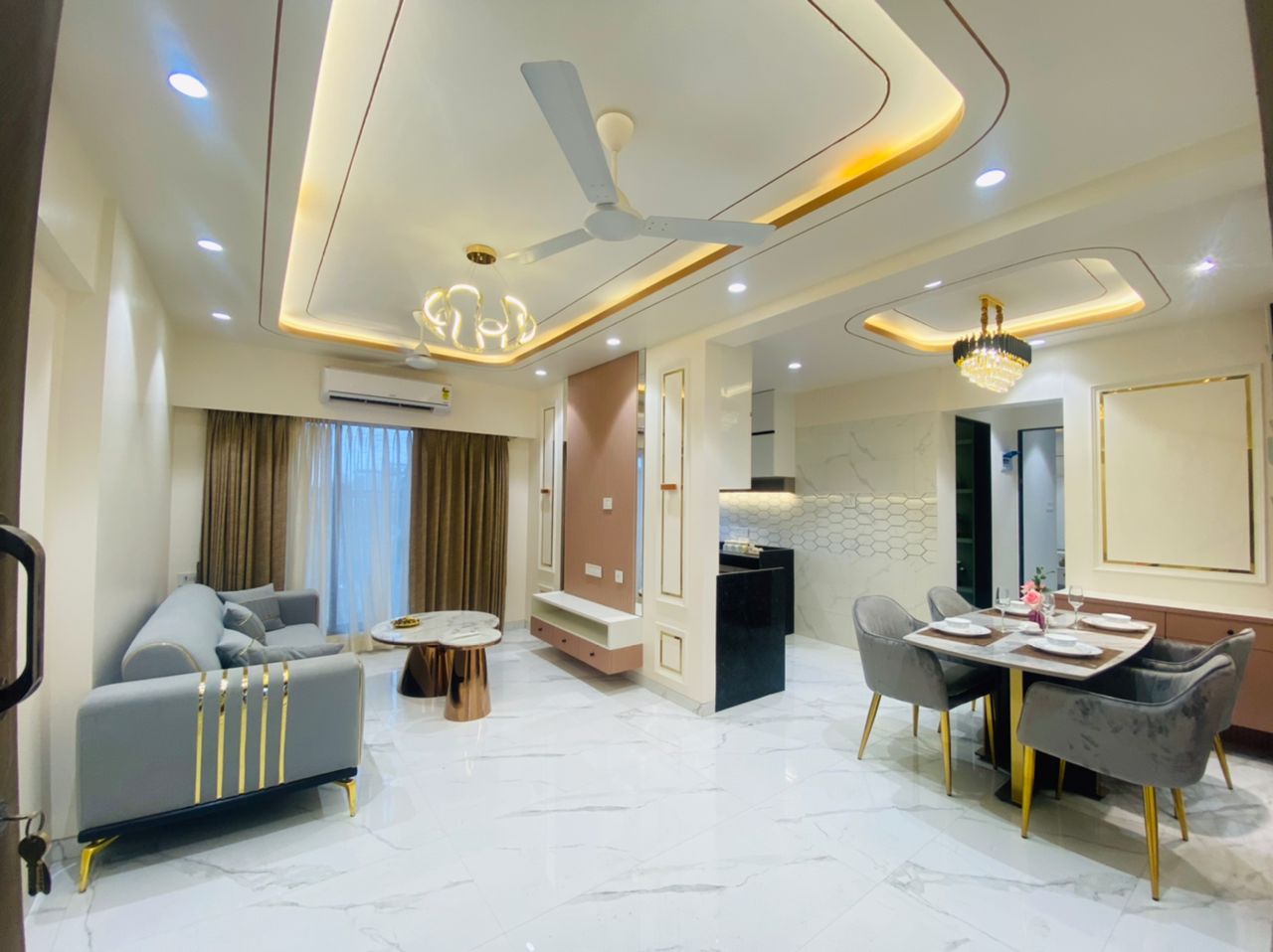 2 BHK 755 Sq.Ft. Apartment in Agarwal And Doshi Complex