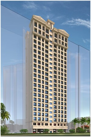 2 BHK Apartment – Exterior View View at Agarwal And Doshi Complex, Vasai West - for Sale