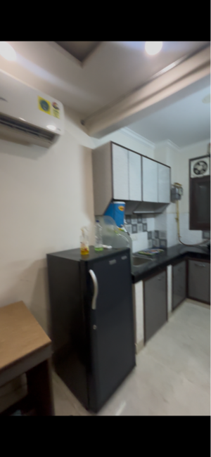 Kitchen in 1 BHK Builder Floor at Gautam Nagar – for Rent