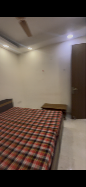 Bedroom in 1 BHK Builder Floor at Gautam Nagar – for Rent