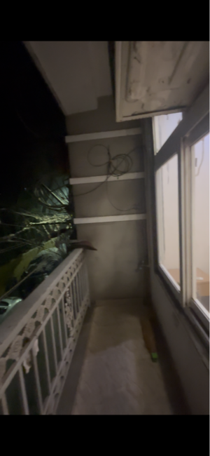 Balcony in 1 BHK Builder Floor at Gautam Nagar – for Rent