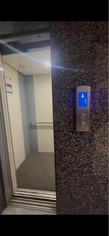 Building Lobby in 1 BHK Builder Floor at Gautam Nagar – for Rent