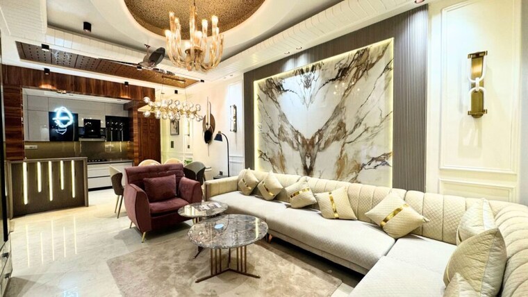 Living Room, sector 49 3 Bedroom 1560 Sq.Ft. Builder Floor In Sector 49 Noida 9661380