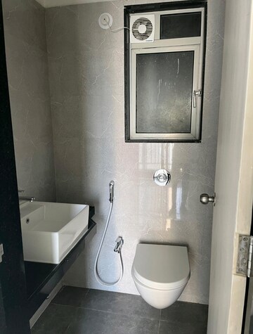 Bathroom in 1 BHK Apartment at Ashar Metro Towers, Vartak Nagar – for Sale