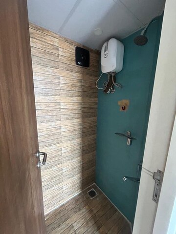 Bathroom in 1 BHK Apartment at Lodha Crown Quality Homes, Majiwada – for Rent