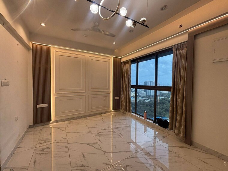 Living Room, raymond-ten-x-vibes 2 Bedroom 900 Sq.Ft. Apartment In J K Gram Thane 9661406