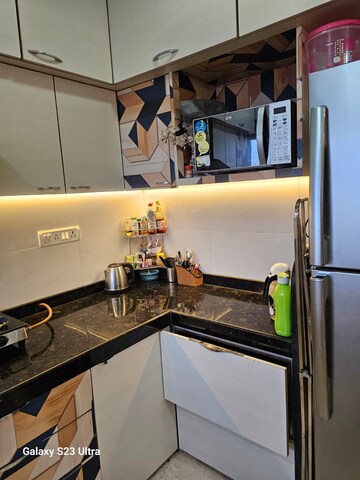 Kitchen in 3 BHK Apartment at Radius Imperial Heights, Goregaon West – for Rent