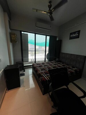 Living Room in 4 BHK Apartment at Radius Imperial Heights, Goregaon West – for Rent