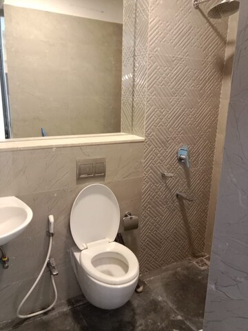 Bathroom in 3 BHK Apartment at Ekta Tripolis, Goregaon West – for Rent