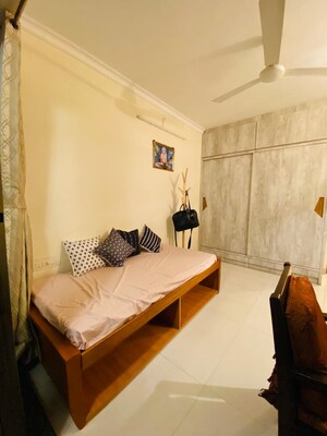 Bedroom in 3.5 BHK Apartment at Wadhwa Imperial Heights, Goregaon West – for Rent