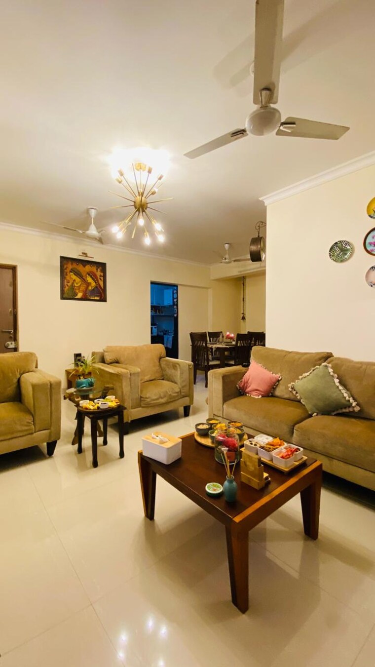Living Room, wadhwa-imperial-heights 3.5 Bedroom 1450 Sq.Ft. Apartment In Goregaon West Mumbai 9661452