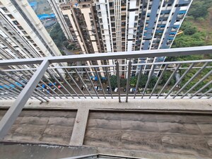 Balcony in 2 BHK Apartment at Godrej Emerald, Ghodbunder Road – for Rent