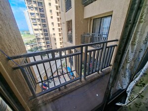 Balcony in 1 BHK Apartment at Puranik Rumah Bali, Ghodbunder Road – for Rent