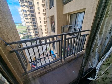 Balcony in 1 BHK Apartment at Puranik Rumah Bali, Ghodbunder Road – for Rent